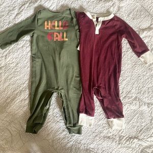 Infant fall jumpsuits